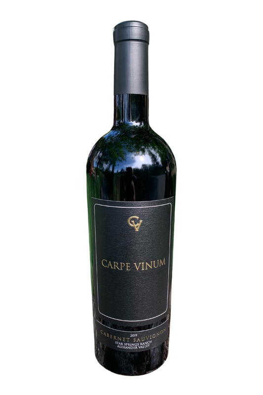 CARPE VINUM 2019 Star Springs Ranch Cabernet Sauvignon –  Alexander Valley, Sonoma | 750mL